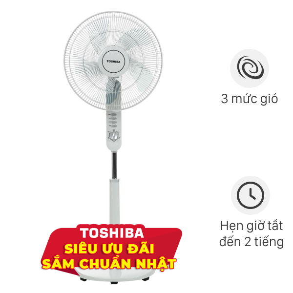 Quạt đứng Toshiba  5 cánh F-LSA10(H)VN 50W