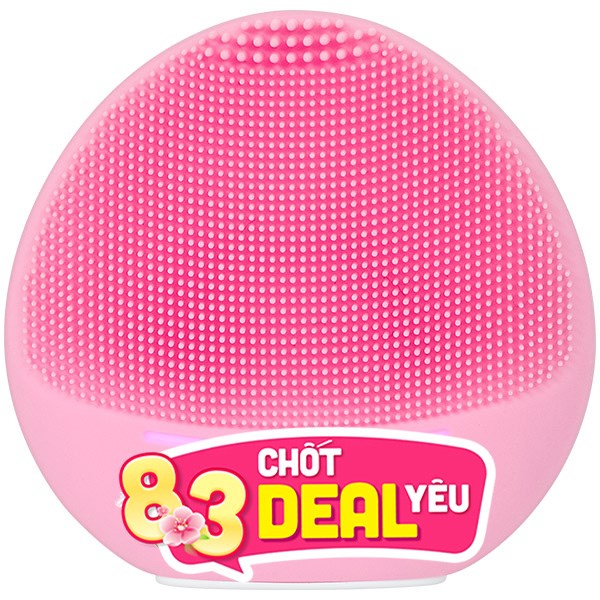 Máy rửa mặt và massage Halio Baby Pink