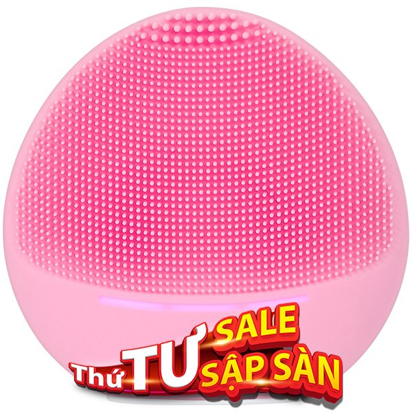 Máy rửa mặt và massage Halio Baby Pink