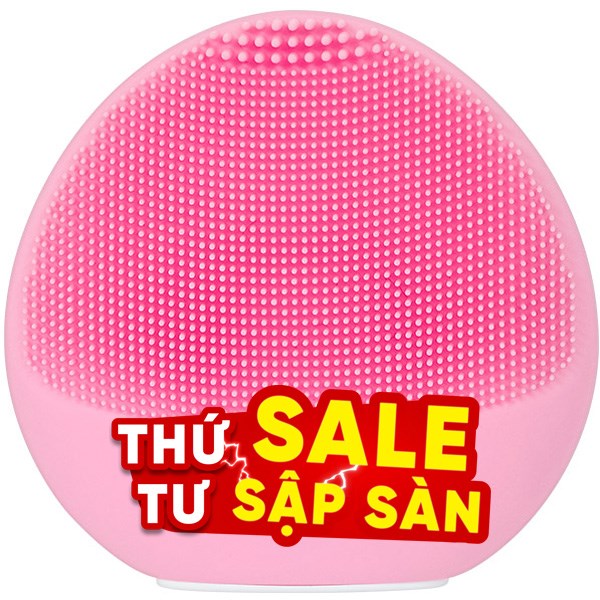 Máy rửa mặt và massage Halio Baby Pink