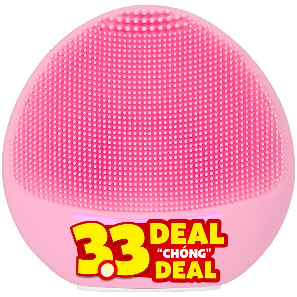 Máy rửa mặt và massage Halio Baby Pink