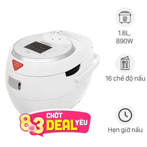 Nồi cơm điện tử Cuckoo 1.8 lít CR-1020F