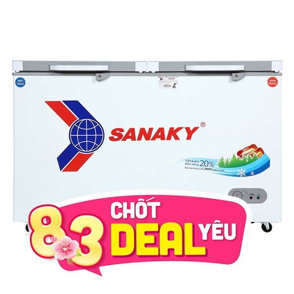 Tủ đông Sanaky  280 lít TD.VH4099W2KD