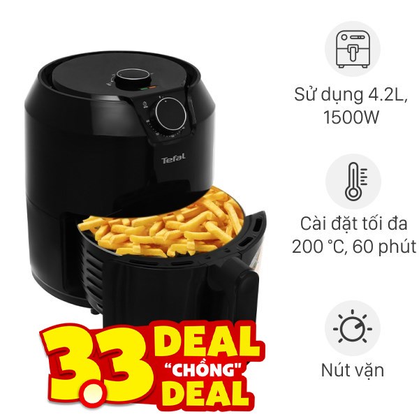 Nồi chiên không dầu Tefal 4.2 lít EY201815