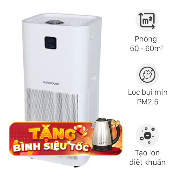 Máy lọc không khí Sunhouse SHD-60AP9760 48W