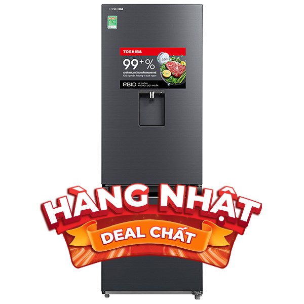 Toshiba Inverter 322 lít GR-RB405WE-PMV(06)-MG
