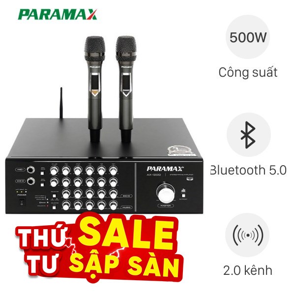 Amply Paramax AX-1200 500W