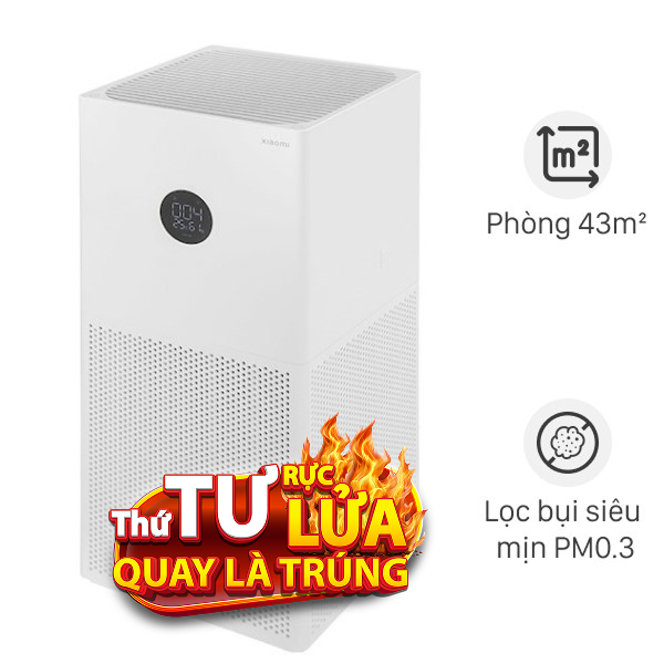 Máy lọc không khí Xiaomi Smart Air Purifier 4 lite EU (BHR5274GL) 33W