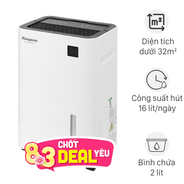 Máy hút ẩm Kangaroo KGDH16 225W
