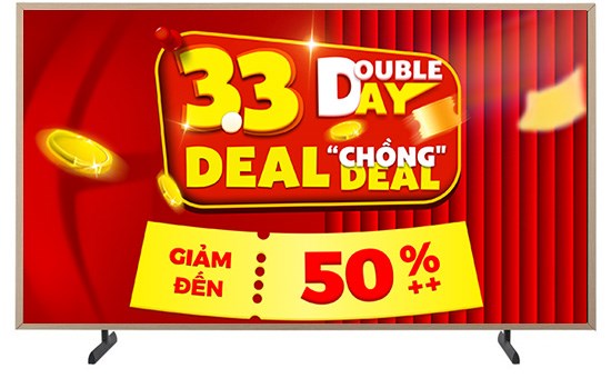 Samsung Smart TV QLED Khung tranh QA55LS03B