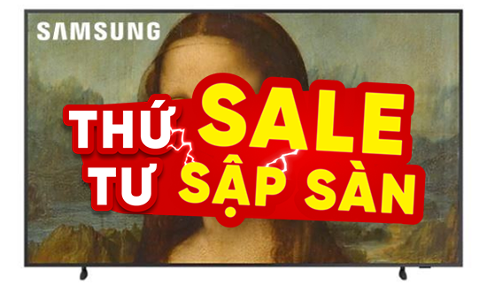 Samsung Smart TV QLED Khung tranh QA55LS03B