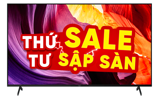 Google Tivi Sony 4K 75 inch KD-75X80K