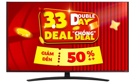 Smart Tivi NanoCell LG AI 4K 55 inch 55NANO76SQA