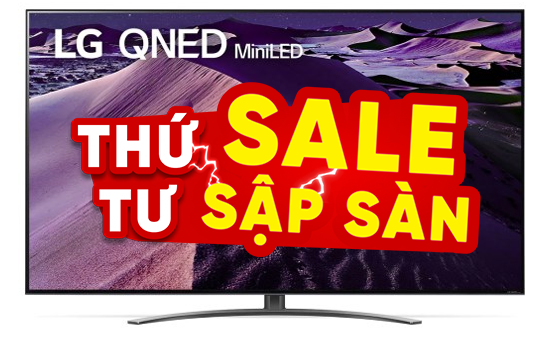 Smart Tivi QNED LG 4K 55 inch 55QNED86SQA