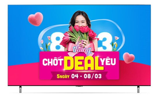 Smart Tivi QNED LG AI 8K 75 inch 75QNED99SQB