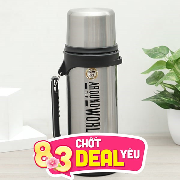 Bình giữ nhiệt nóng lạnh Inox 1500 ml Delites H21