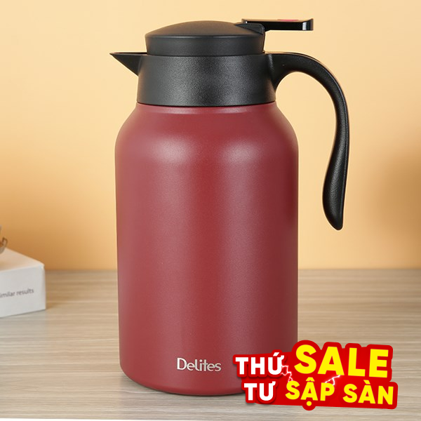Bình giữ nhiệt nóng lạnh Inox 2000 ml Delites XB-20156