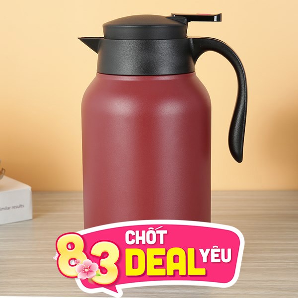 Bình giữ nhiệt nóng lạnh Inox 2000 ml Delites XB-20156