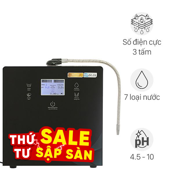 Máy lọc nước điện giải ion kiềm ROBOT IonPrince 37X