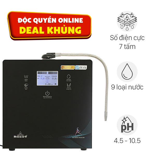 Máy lọc nước điện giải ion kiềm ROBOT IonPrince 79X