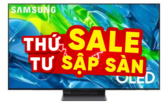 Smart Tivi OLED Samsung AI 4K 55 inch QA55S95B