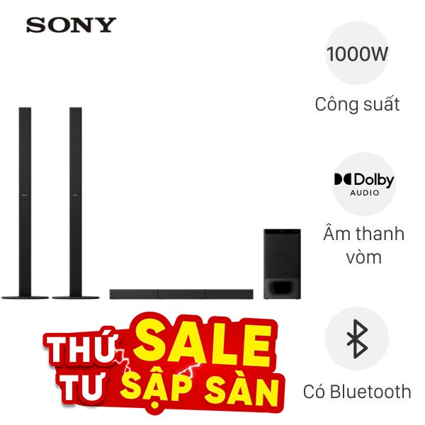 Bộ loa Sony 5.1 HT-S700RF 1000W
