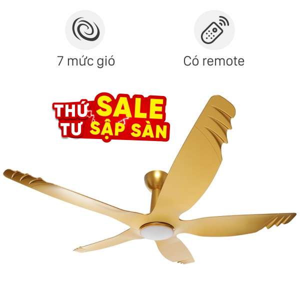 Quạt trần AC 5 cánh DC inverter ACF04D605 50W