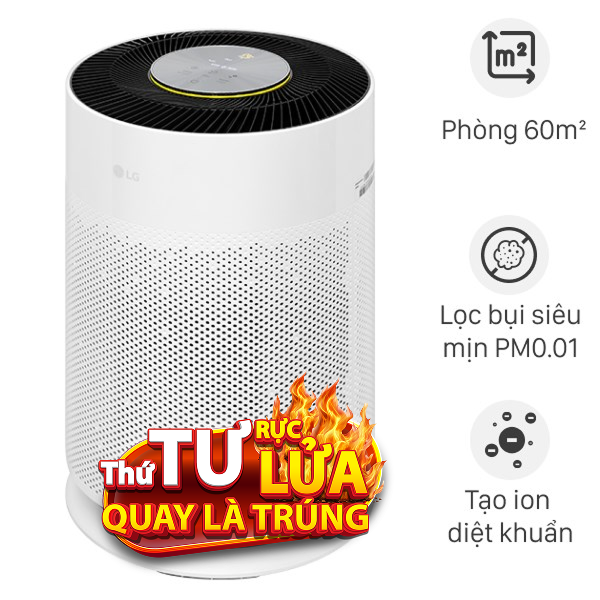 Máy lọc không khí LG PuriCare 360 Hit AS60GHWG0 41W