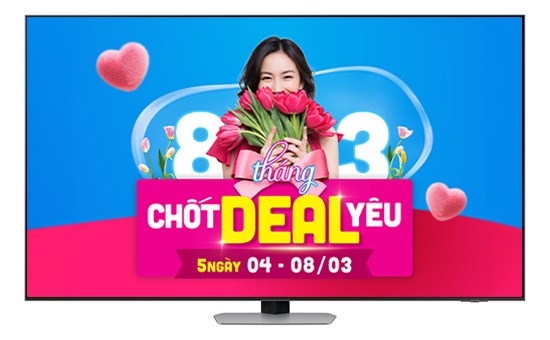 Smart Tivi Neo QLED Samsung AI 4K 65 inch QA65QN90C