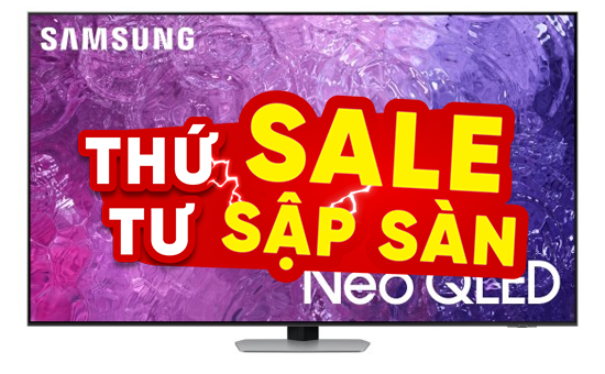Smart Tivi Neo QLED Samsung AI 4K 65 inch QA65QN90C