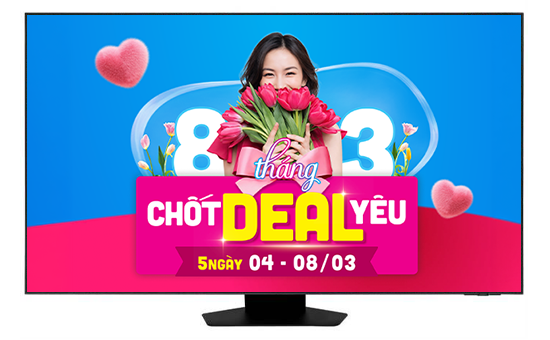 Smart Tivi Neo QLED Samsung AI 4K 55 inch QA55QN85C