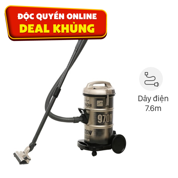 Máy hút bụi công nghiệp Hitachi CV-970Y 24CV TG
