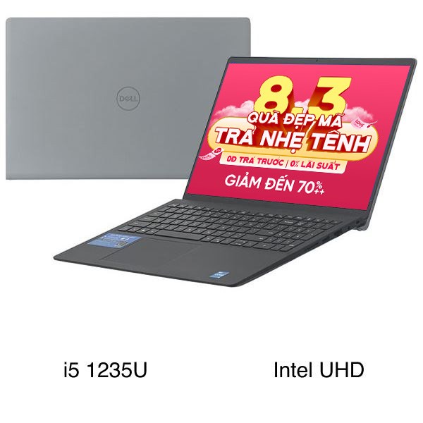 Laptop Dell Vostro 15 3520 i5 1235U/8GB/512GB/120Hz/OfficeHS/Win11 (5M2TT2)