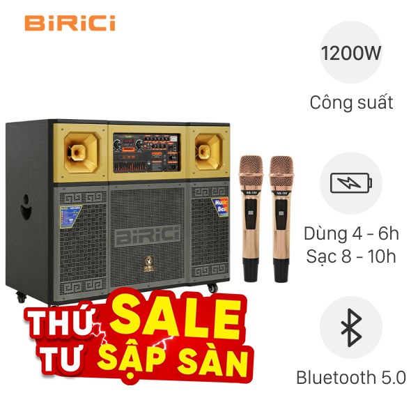 Loa kéo karaoke Birici NB-6889 1200W