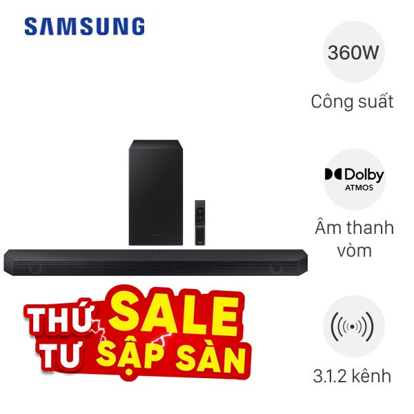 Bộ loa thanh Samsung HW-Q600C/XV 360W
