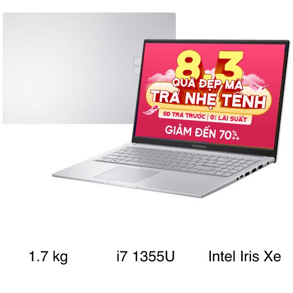 Asus Vivobook 15 X1504VA i7 1355U (NJ023W)