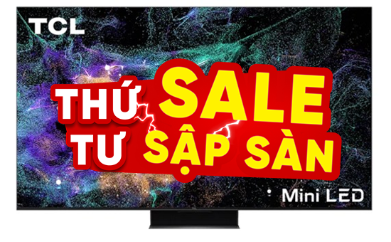 Google Tivi QD-Mini LED TCL AI 4K 75 inch 75C845