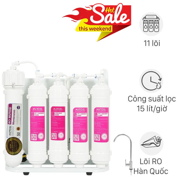 Máy lọc nước RO Mutosi MP-1101