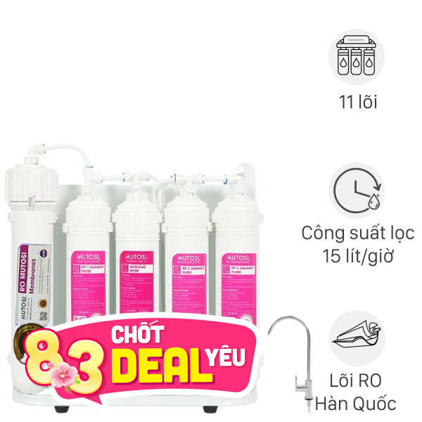 Máy lọc nước RO Mutosi MP-1101