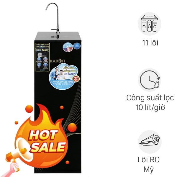Máy lọc nước RO Karofi KAQ-X18 bán chạy nhất 2025