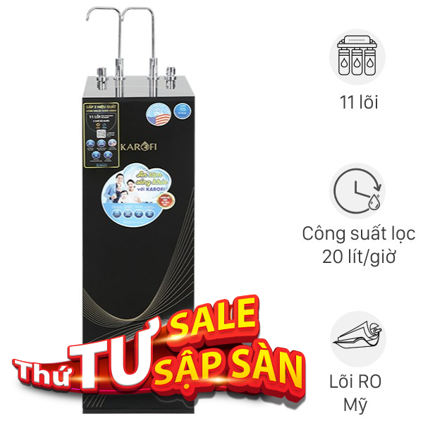 Máy lọc nước RO nóng nguội Karofi KAH-X29