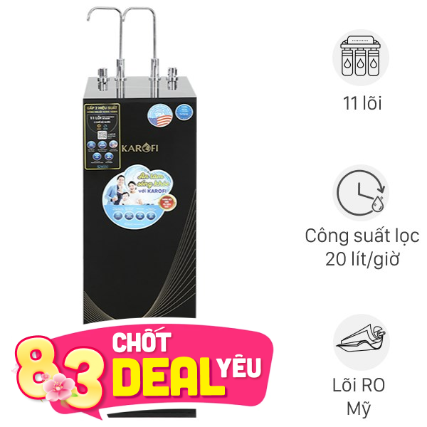 Máy lọc nước RO nóng nguội Karofi KAH-X29