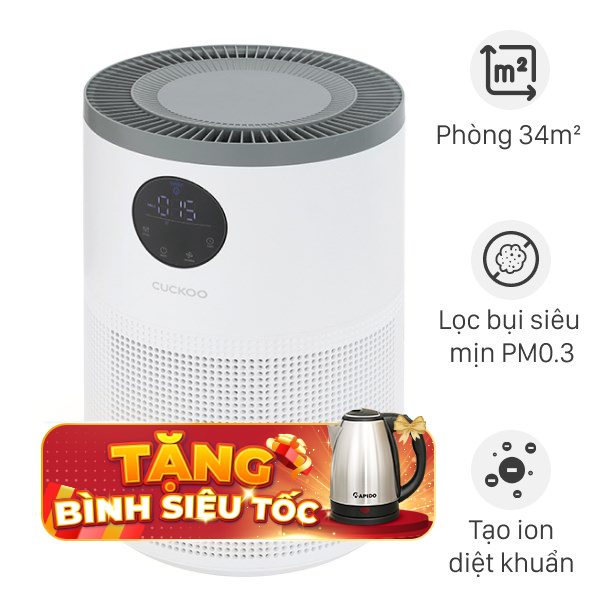 Máy lọc không khí Cuckoo CAC-AF1110FW/WHCKV 30W