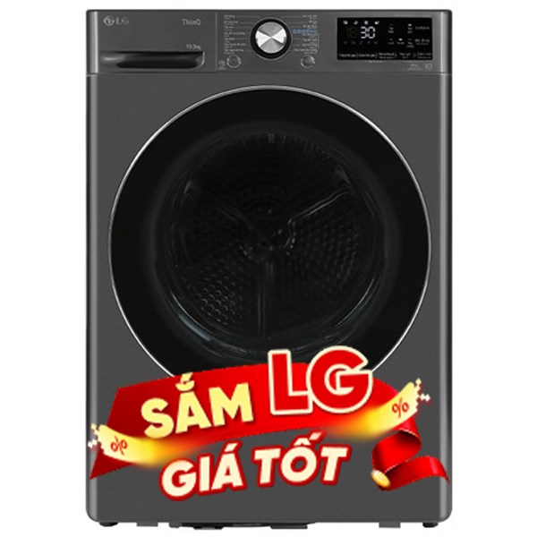 Máy sấy bơm nhiệt LG 10.5 Kg DVHP50B
