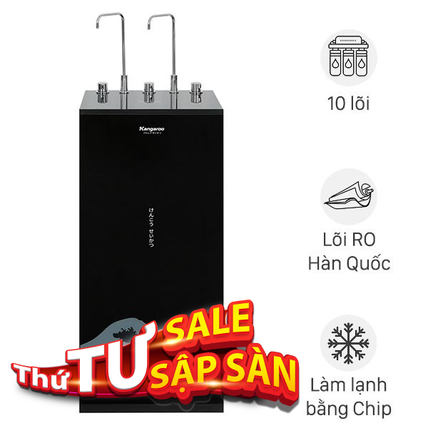 Máy lọc nước RO nóng nguội lạnh Hydrogen Kangaroo KG10A12