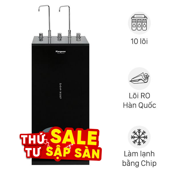 Máy lọc nước RO nóng nguội lạnh Hydrogen Kangaroo KG10A12