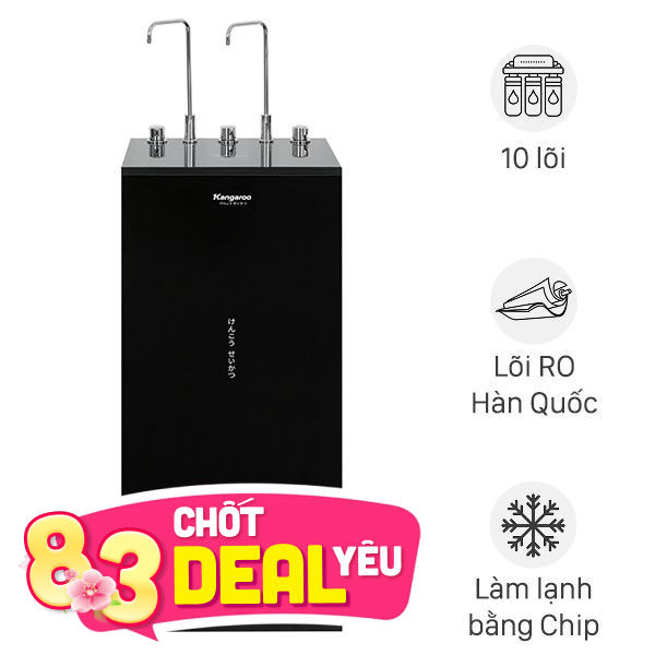 Máy lọc nước RO nóng nguội lạnh Hydrogen Kangaroo KG10A12
