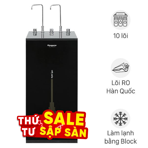 Máy lọc nước RO nóng nguội lạnh Hydrogen Kangaroo KG10A13