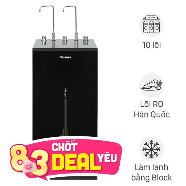 Máy lọc nước RO nóng nguội lạnh Hydrogen Kangaroo KG10A13