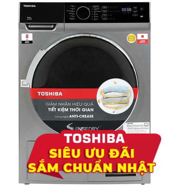 Máy sấy ngưng tụ Toshiba 8 kg TD-K90MEV(SK)